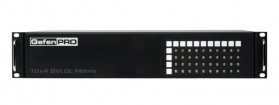 Nouvelle matrice GEFEN PRO, 10 sources vers 4 moniteurs DVI