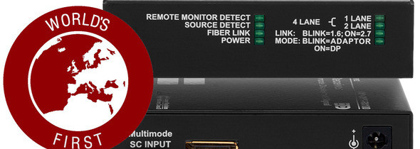 L&rsquo;extendeur Displayport le plus demandé au monde : DP-OPT-TX/RX100 de LIGHTWARE