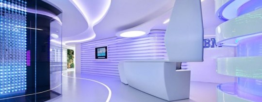 Les nouveaux bureaux d&rsquo;IBM en Italie