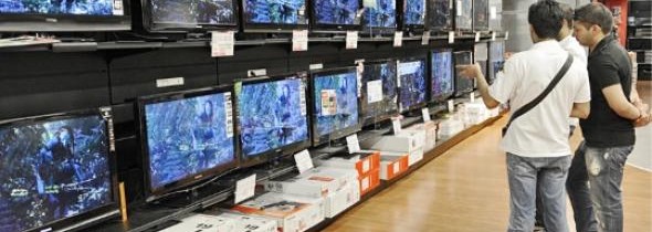Un million d’écrans plats vendus en 2012