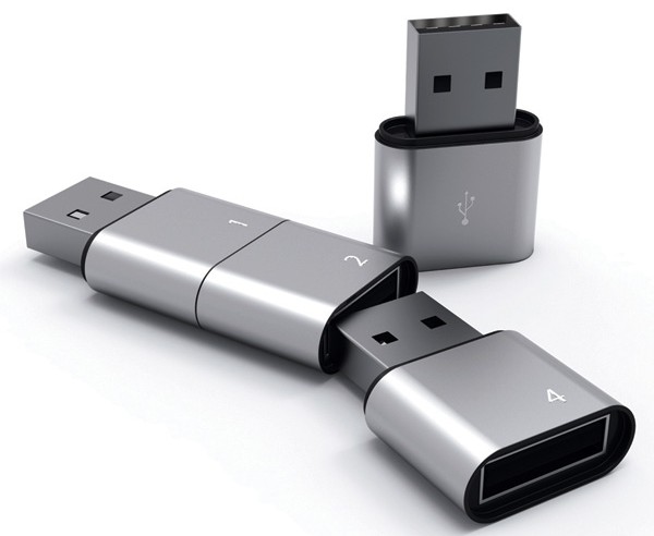 Amoeba Modular USB Flash Drive