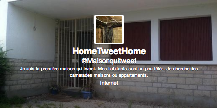 Hometweethome : la maison qui tweete