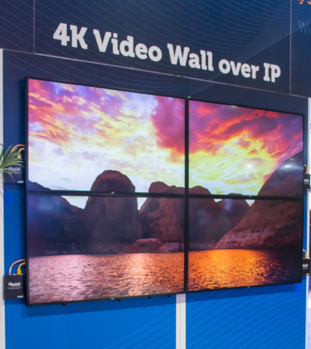 Un mur vidéo 4K sur IP ? Facile !