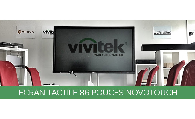 Vivitek NovoTouch 86 showroom EAVS
