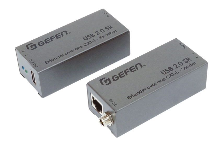 Comment rallonger simplement un câble USB 2.0 jusqu'à 50 mètres - Gefen USB-2.0-SR