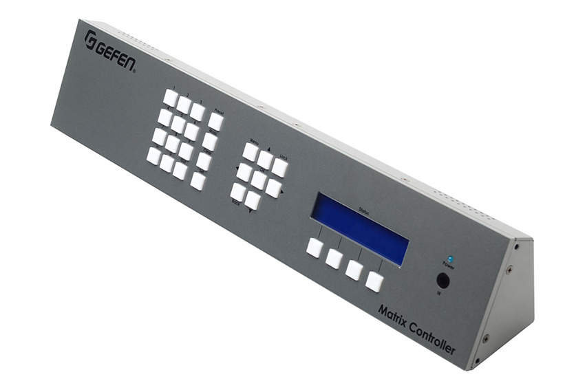 Gefen Matrix Controller : un véritable pupitre de contrôle pour votre distribution HDMI