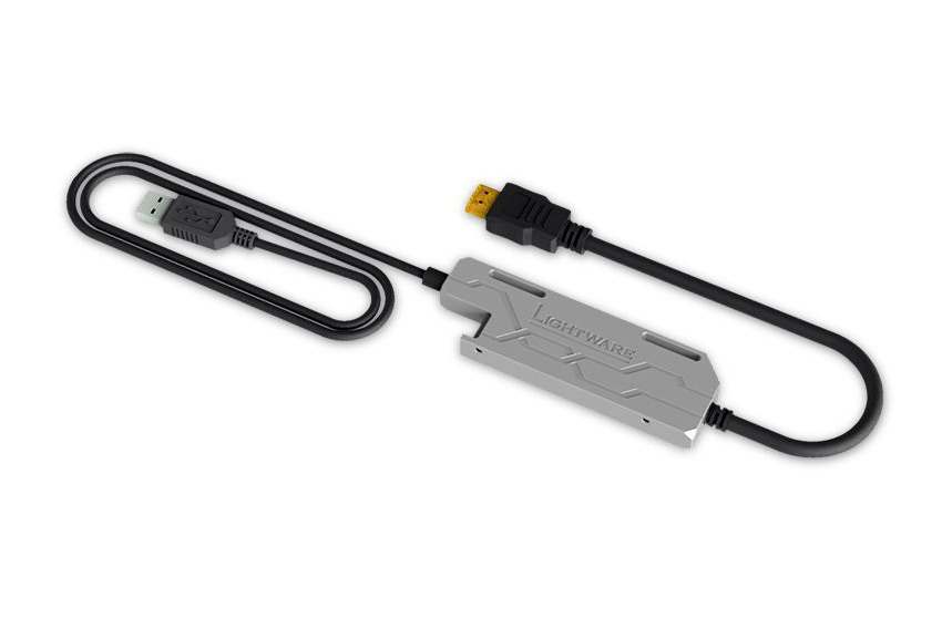 Lightware HDMI20-OPTJ-TX90 : un extendeur HDMI optique très malin