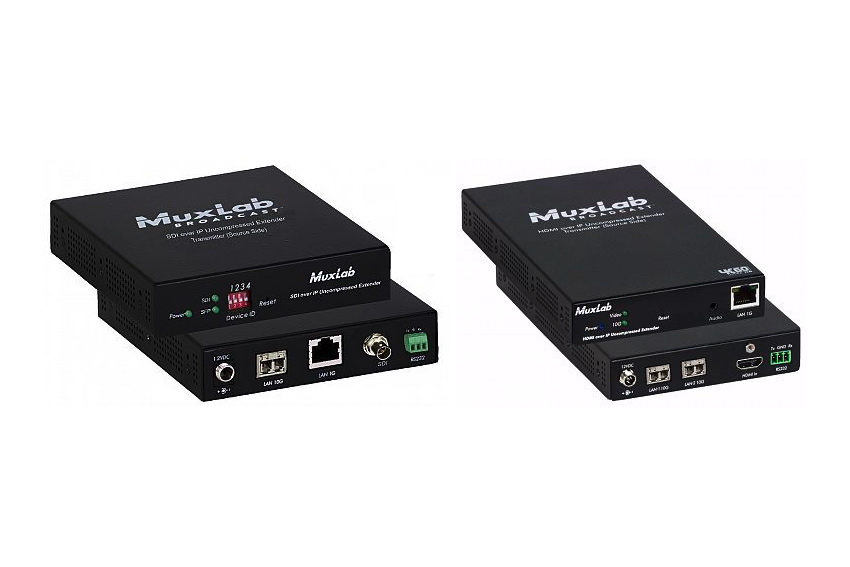 MuxLab adopte le protocole ST2110 pour ses extendeurs vidéo sur IP