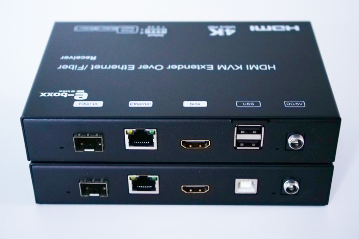 e-Boxx EFE-HDMI-120 vue des connecteurs