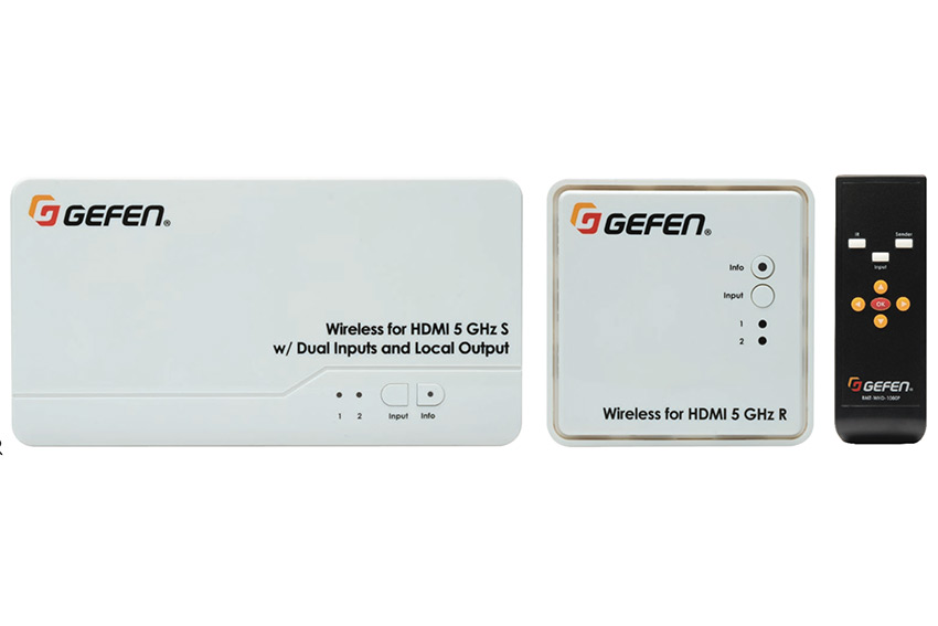Quand aucun câblage n'est possible, transmettez le HDMI sans fil avec Gefen