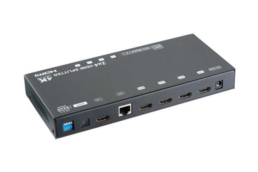 Un splitter HDMI 4K 2x4 bien pratique chez e-Boxx