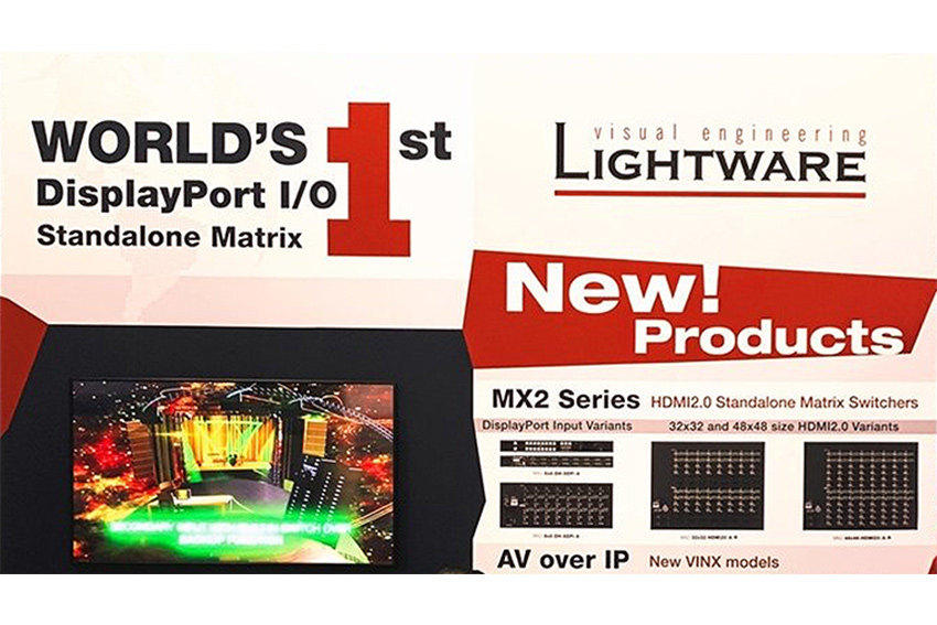 Lightware poursuit le développement de sa gamme de matrices MX2