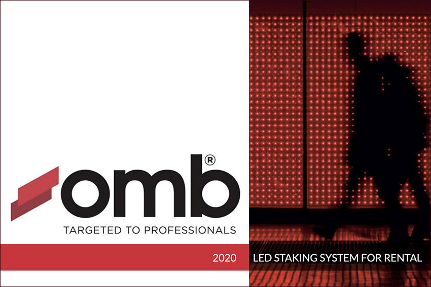 Présentation des supports professionnels Omb pour panneaux LED, moniteurs et vidéoprojecteurs