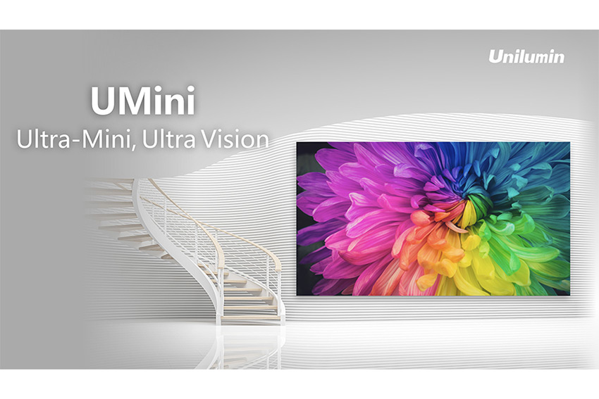 Panneaux LED Unilumin UMini : une qualité d'image premium grâce à un pitch de 0.9mm