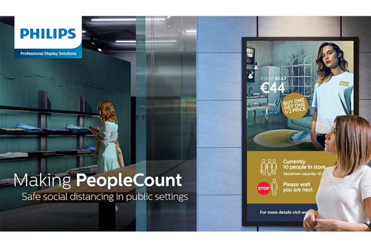 L'application PeopleCount est disponible pour les moniteurs Philips sous Android