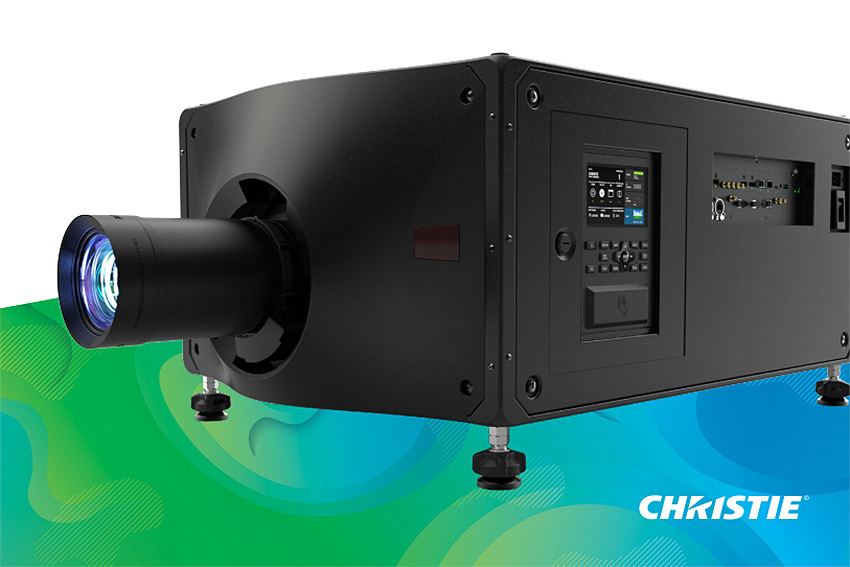 Nouveau vidéoprojecteur Christie Griffyn 4K32-RGB : pure laser RGB et 34.000 lumens