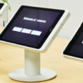 Un nouveau kiosque iPad avec scanner intégré chez Viveroo