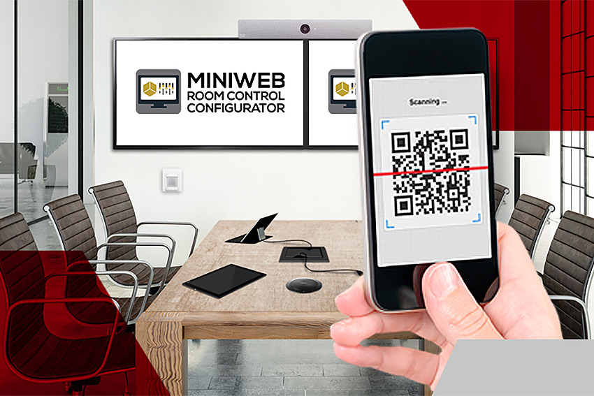 Lightware MiniWeb Room Control : piloter la salle de réunion depuis son smartphone, sa tablette ou son PC