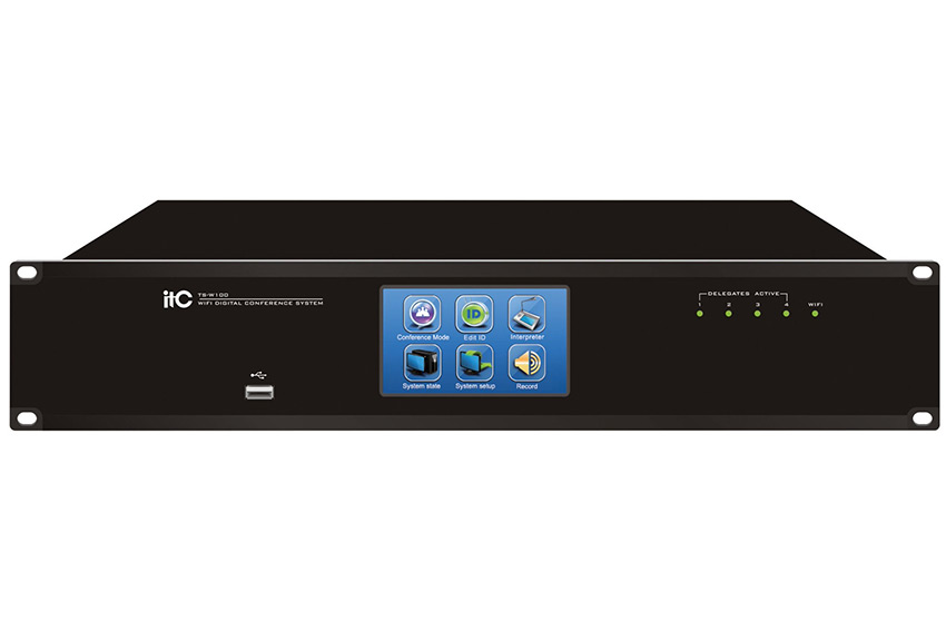 itC TS-W100 : les contrôleurs de conférence numériques WiFi et Dante