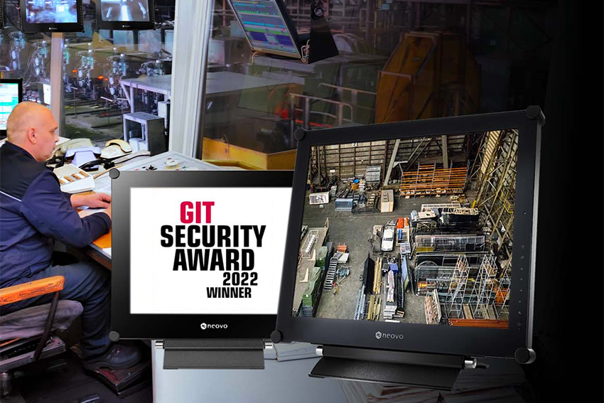 Les moniteurs AG Neovo SX reçoivent le Git Security Award 2022