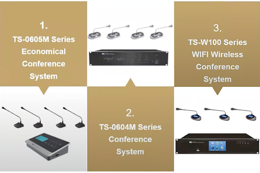 Du plus économique au plus complet, 3 systèmes d'audio conférence itC