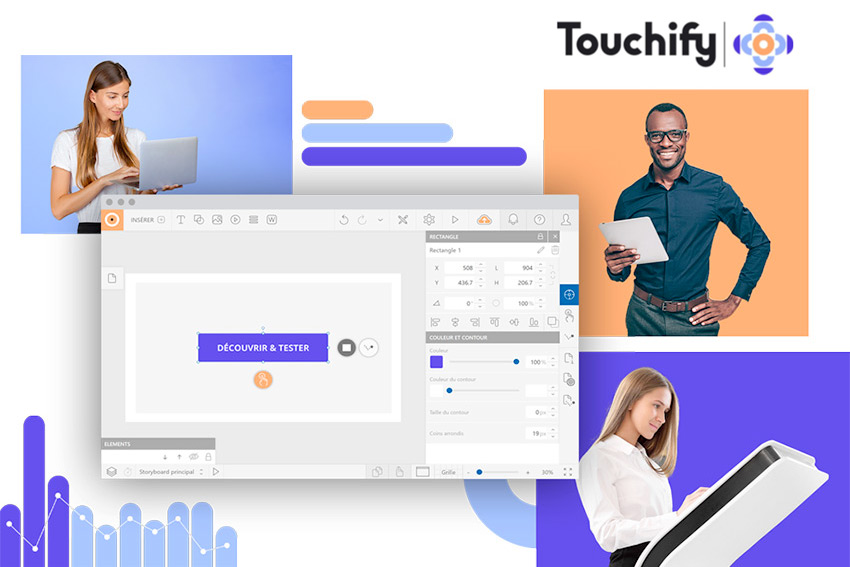 Touchify, la plateforme d'affichage dynamique de nouvelle génération