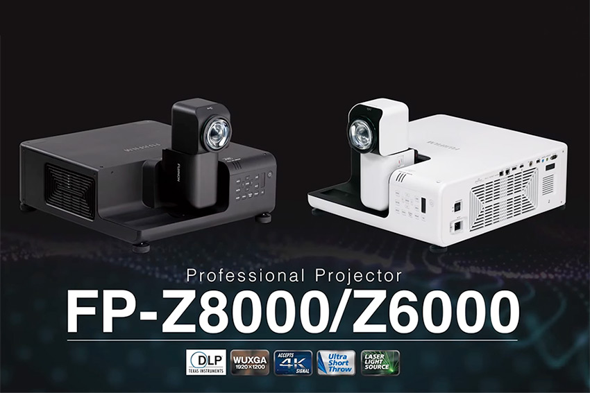 Un simulateur de projection pour les Fujifilm FP-Z6000 et FP-Z8000