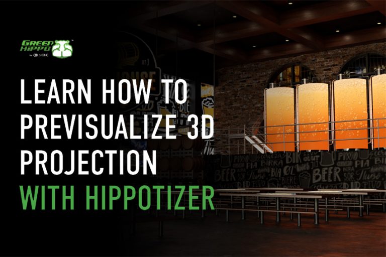 Comment fonctionne le projection mapping 3D avec les serveurs Green ...