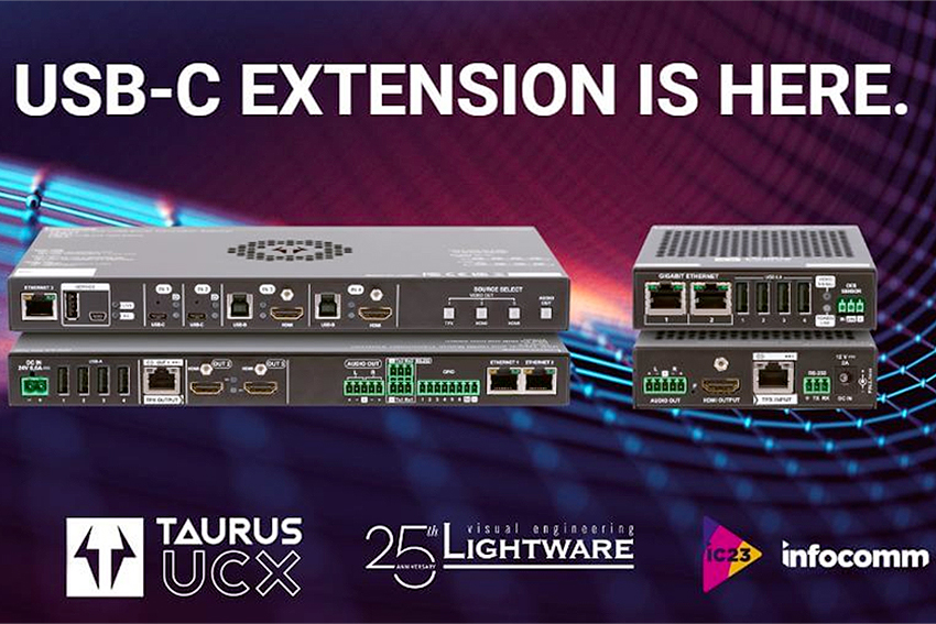 Lightware Taurus UCX : bientôt une version avec extender intégré