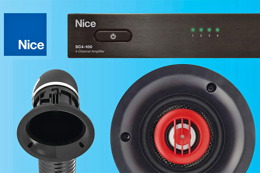 Niles et SpeakerCraft deviennent Nice et lancent de nouveaux produits