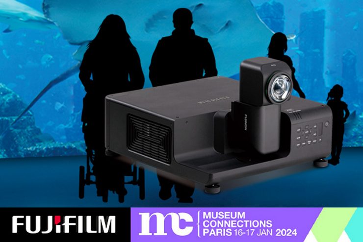 Retrouvez les projecteurs Fujifilm FP-Z6000 et FP-Z8000 au salon Museum Connections Paris