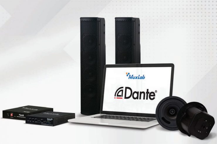 MuxLab propose toutes les interfaces audio Dante dont vous avez besoin