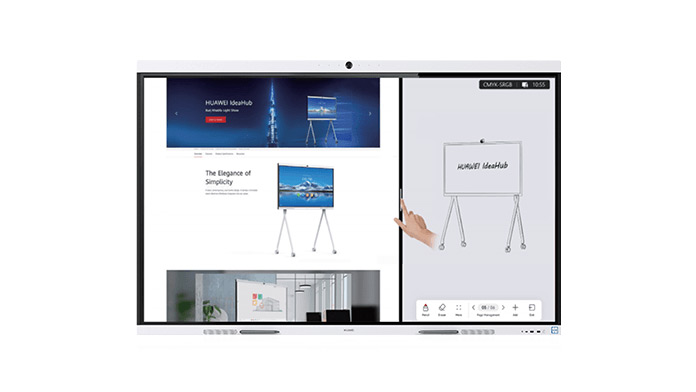 Huawei IdeaHub écran tactile collaboratif pour BYOM