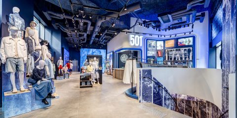 Les enceintes Hortus Otarkio équipent le Levi's Store des Champs-Elysées