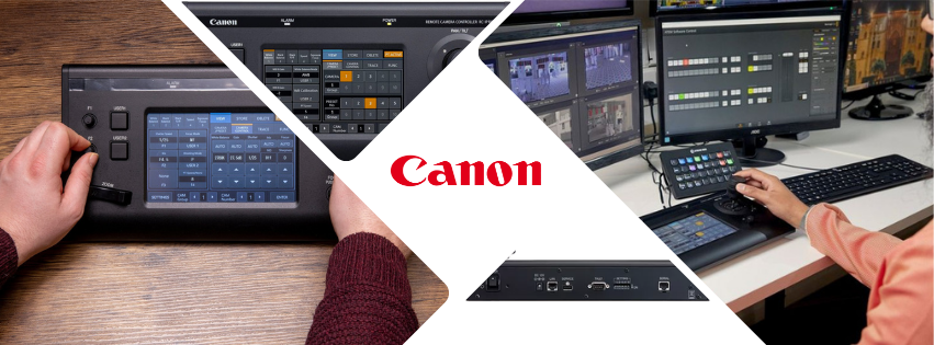 Canon RC-IP100 : Contrôleur PTZ de pointe pour productions professionnelles​