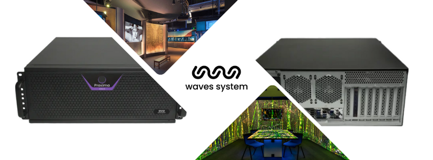 Proxima 4060 de Waves System : le serveur média 6 sorties taillé pour les installations immersives
