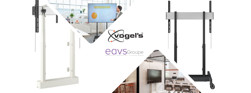 Découvrez la série RISE de Vogel’s : des supports motorisés conçus pour les écrans jusqu’à 98″ !