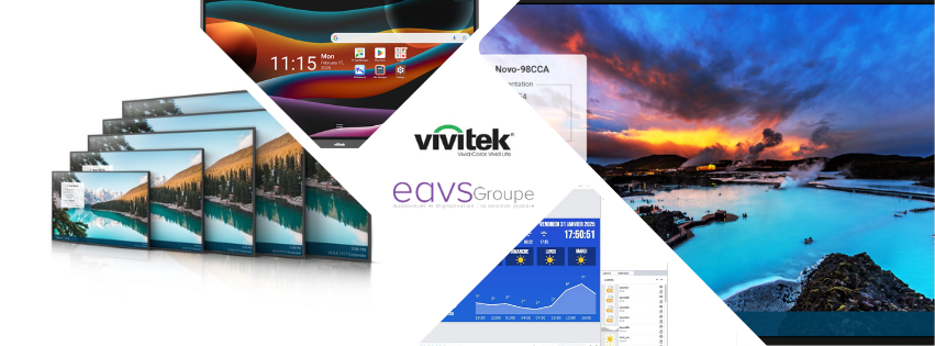 Template Vivitek série DK