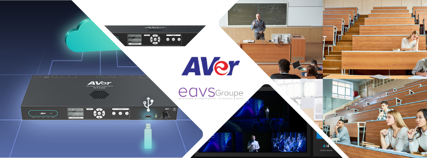 Automatisez vos espaces hybrides avec les Matrix Tracking Box d’AVer