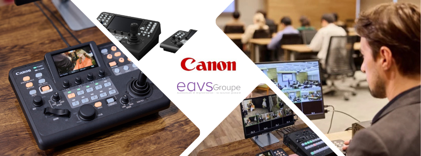 Canon RC-IP300, le nouveau standard du contrôle PTZ multi-caméra compact et professionnel