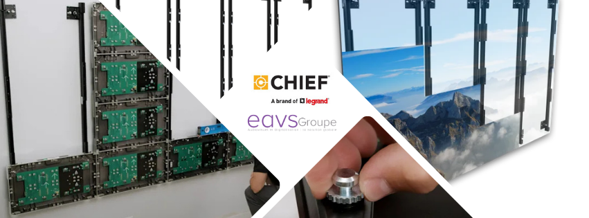 Supports LED Chief : la solution universelle pour des murs vidéo sans compromis