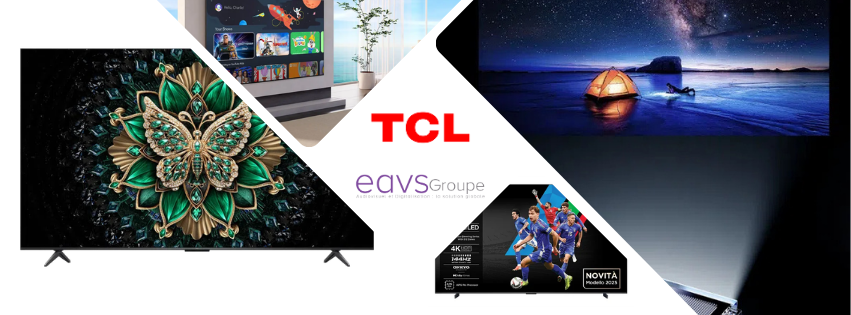 Téléviseur TCL 98C69K : une expérience XXL au service des environnements professionnels