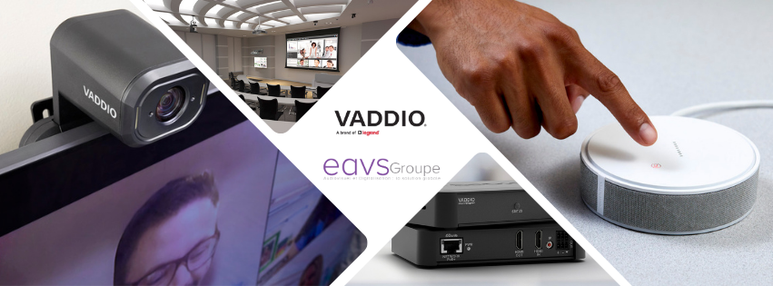 Vaddio EasyIP : l’AV-over-IP simplifié pour des espaces de collaboration plus performants