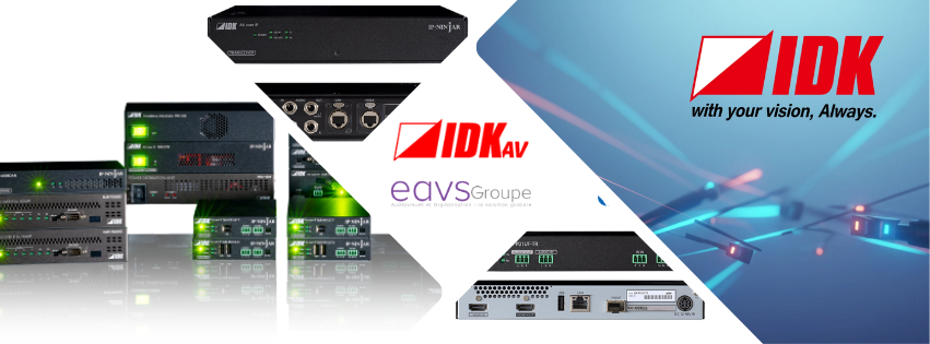 IDK AV IP-Ninjar : des transcodeurs 4K pensés pour l’AV over IP professionnel !